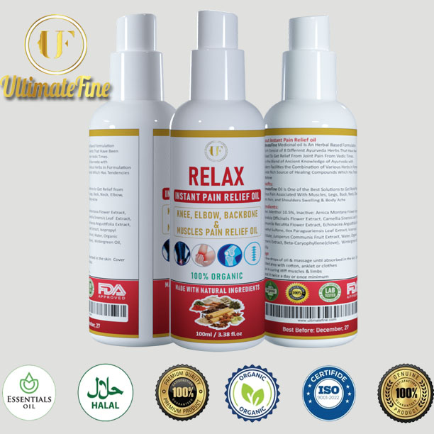 Relax Joint Pain Relief Oil in Pakistan